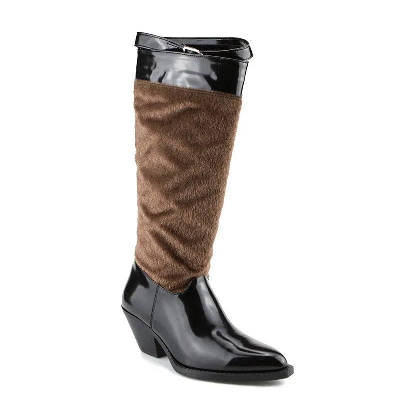 Womens Knee High Western Boots