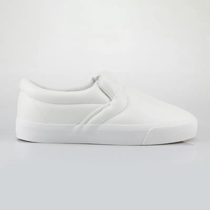 Womens Wide Slip On Sneakers