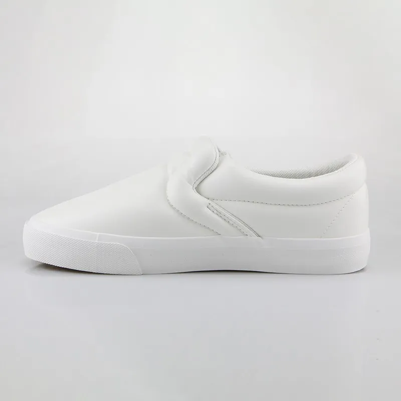 Womens Wide Slip On Sneakers
